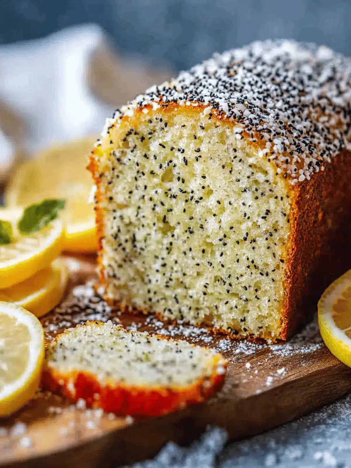 Zitronen-Mohnbrot – Feucht und Unwiderstehlich Süß 3 Zitronen-Mohnbrot – Feucht, Würzig & Perfekt Süß