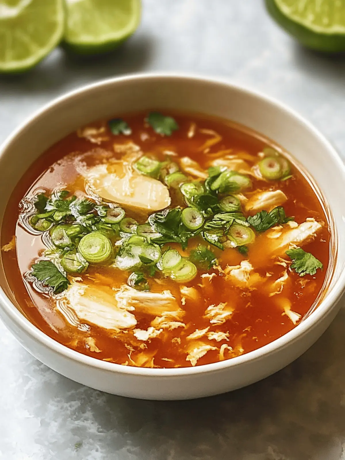 Hühnchen Scharf Sauer Suppe für schnelle Abende 3 Hühnchen Scharf Sauer Suppe