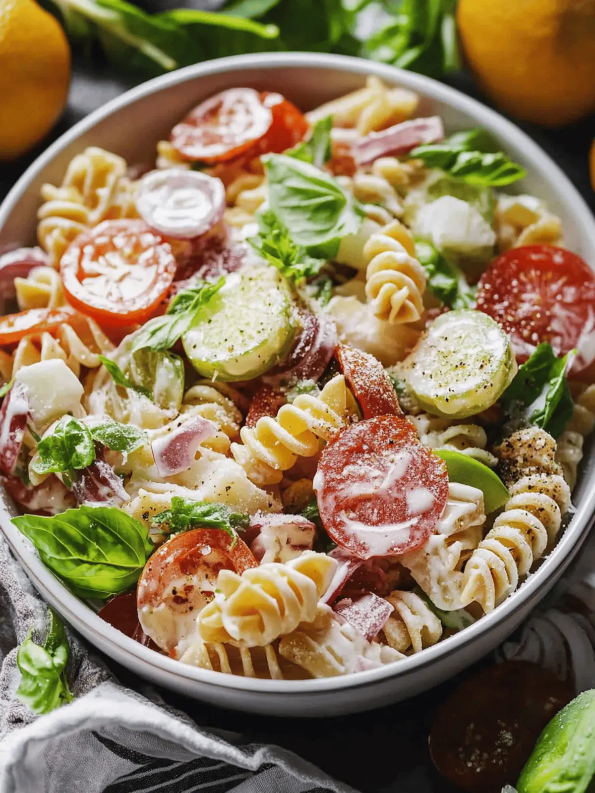 Italienischer Mühlensalat: Frisch und Köstlich! 4 Italienischer Mühlensalat