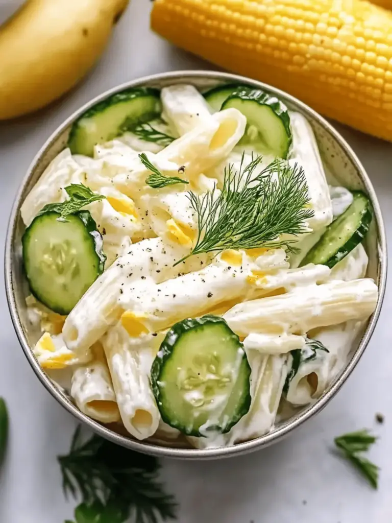 Gurken-Pasta-Salat