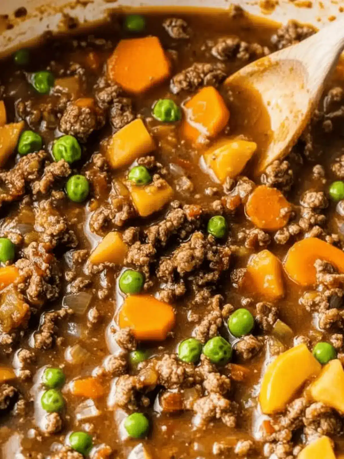 Herzhafter Hackfleisch