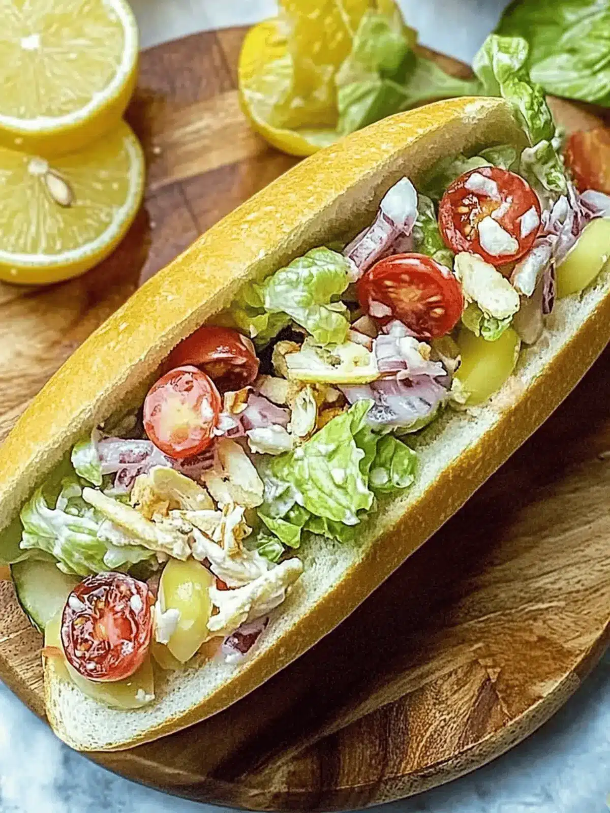 Mahlzeit-Salat-Sandwich: Schnelle Genussvielfalt 4 Mahlzeit-Salat-Sandwich