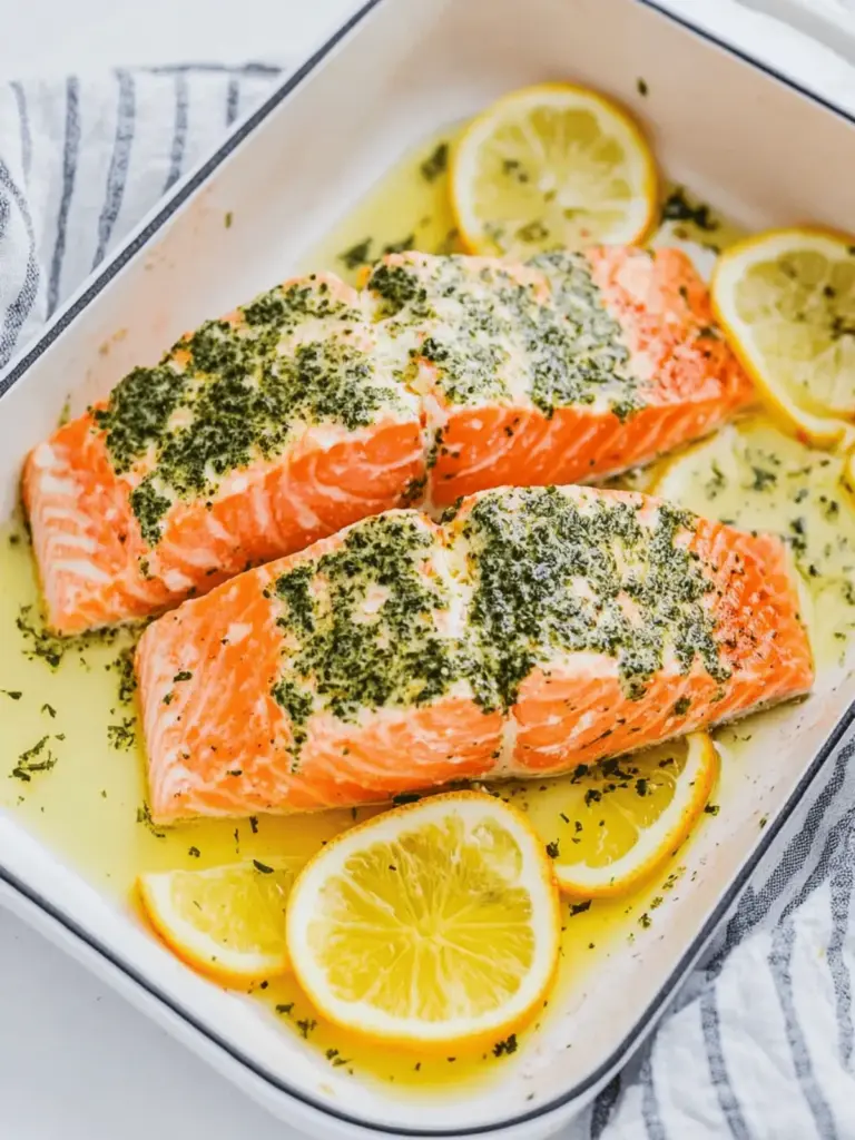 Pesto Butter Lachs