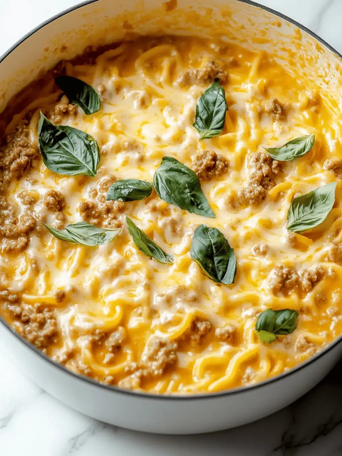 Rinderhackfleisch Orzo mit Tomaten-Cremesauce genießen 4 Rinderhackfleisch Orzo mit Tomaten-Cremesauce