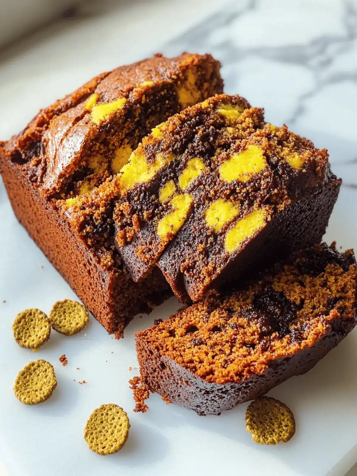 Dunkle Schokoladen-Kürbisbrot