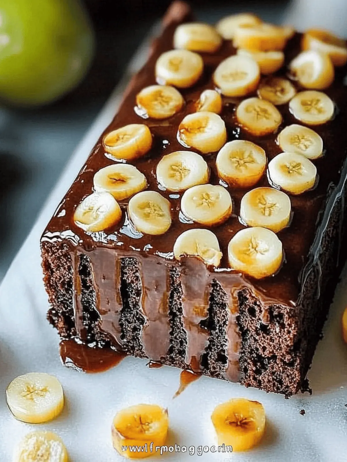 Dreifach-Schokoladen-Bananenbrot