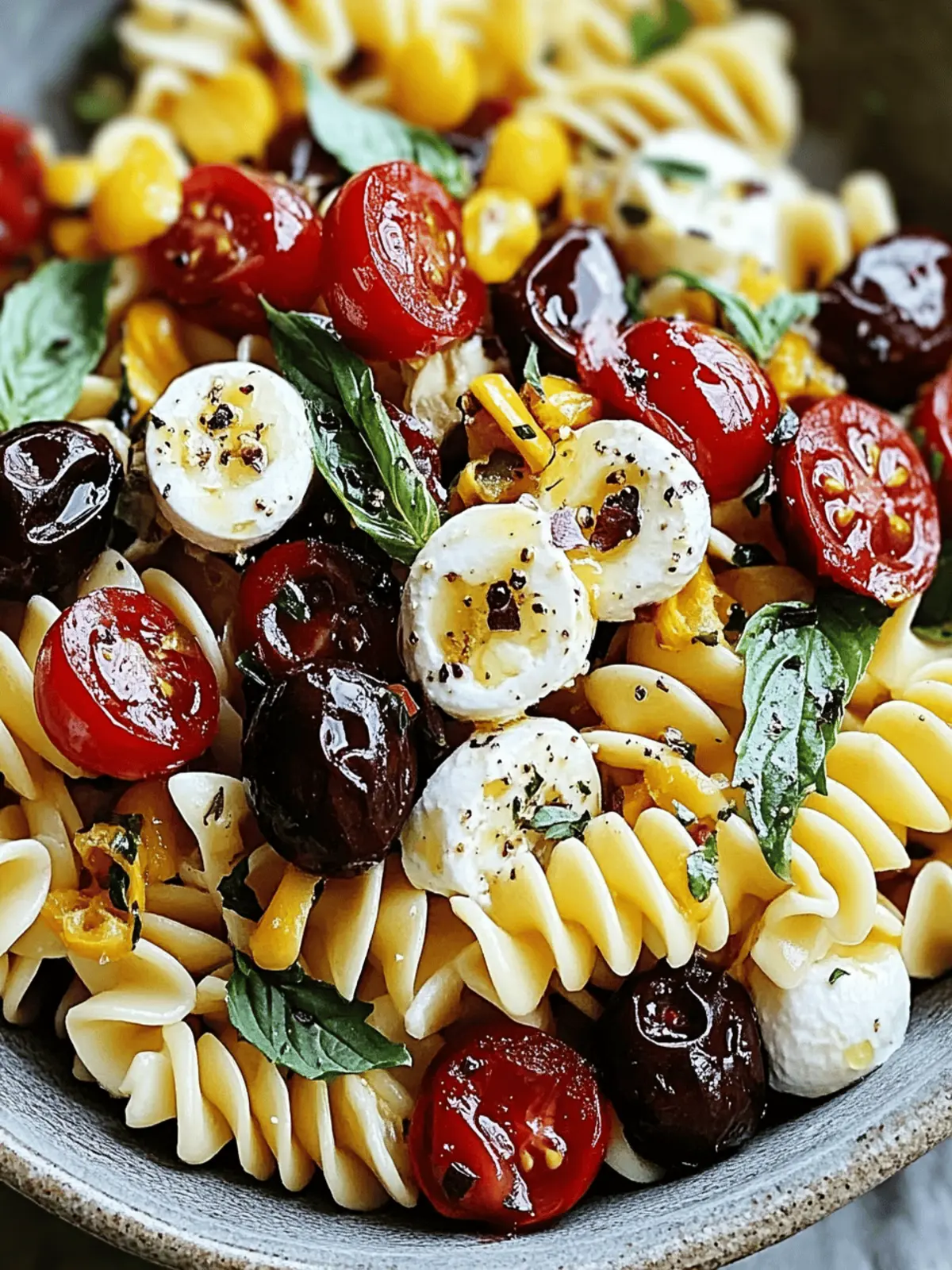 Sonnengetrocknete Tomaten-Pasta-Salat für jede Gelegenheit 2 Sonnengetrocknete Tomaten-Pasta-Salat