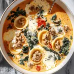 Butternut Wurst Tortellini Suppe