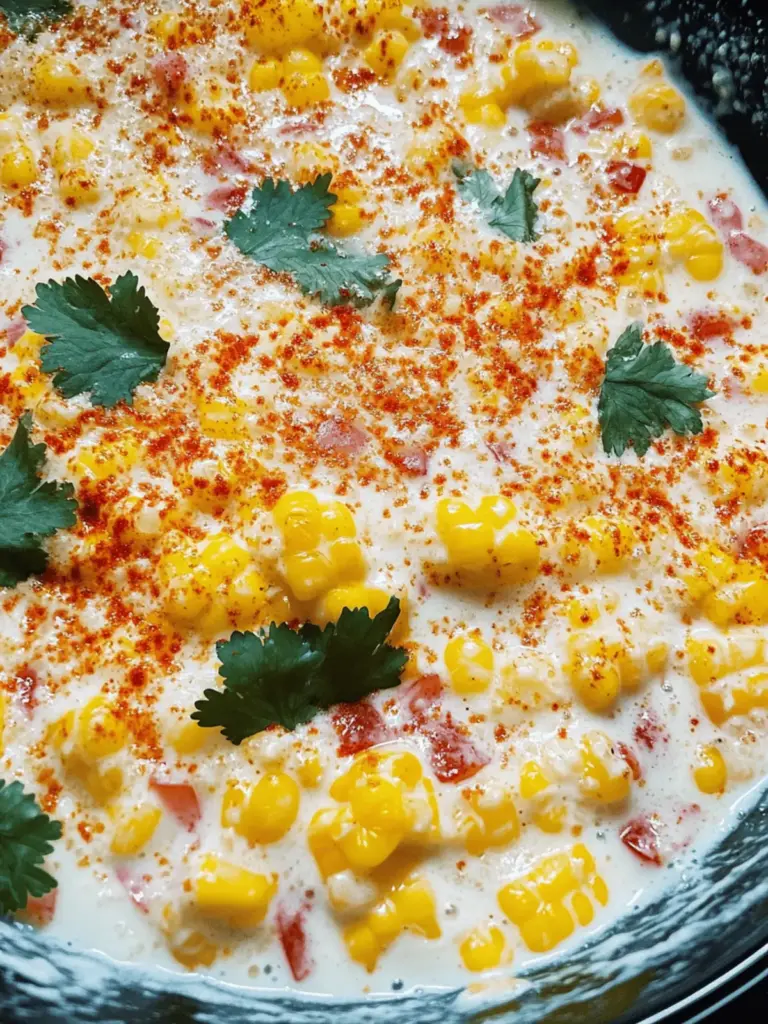 Crock Pot Straßenmais Hühnchen