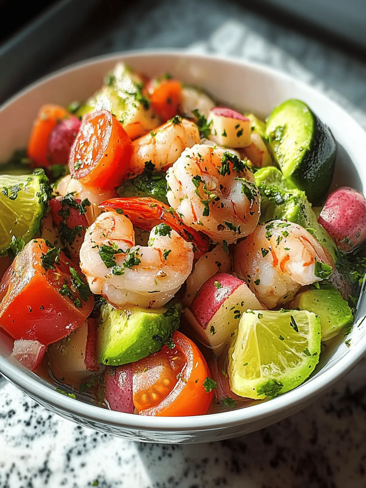 Avocado- und Garnelensalat für Eilige Genießertage 3 Avocado- und Garnelensalat