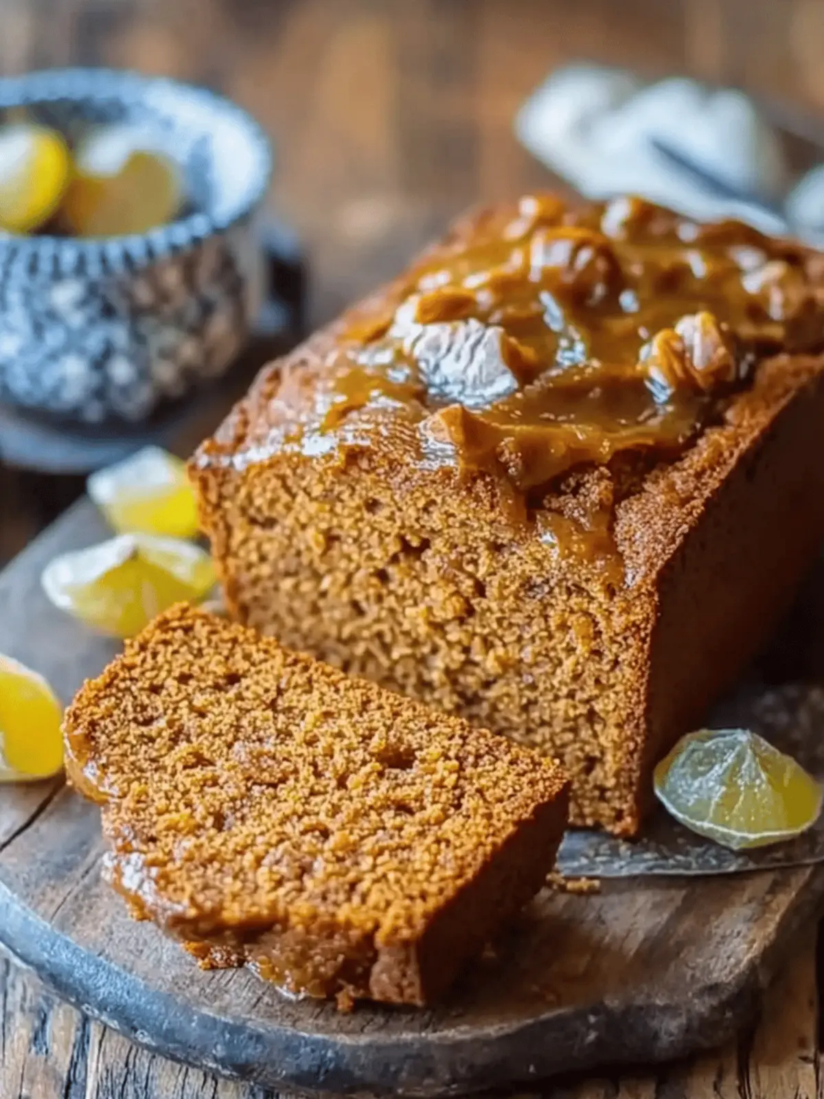 Zimt und Gewürz Süßkartoffelbrot
