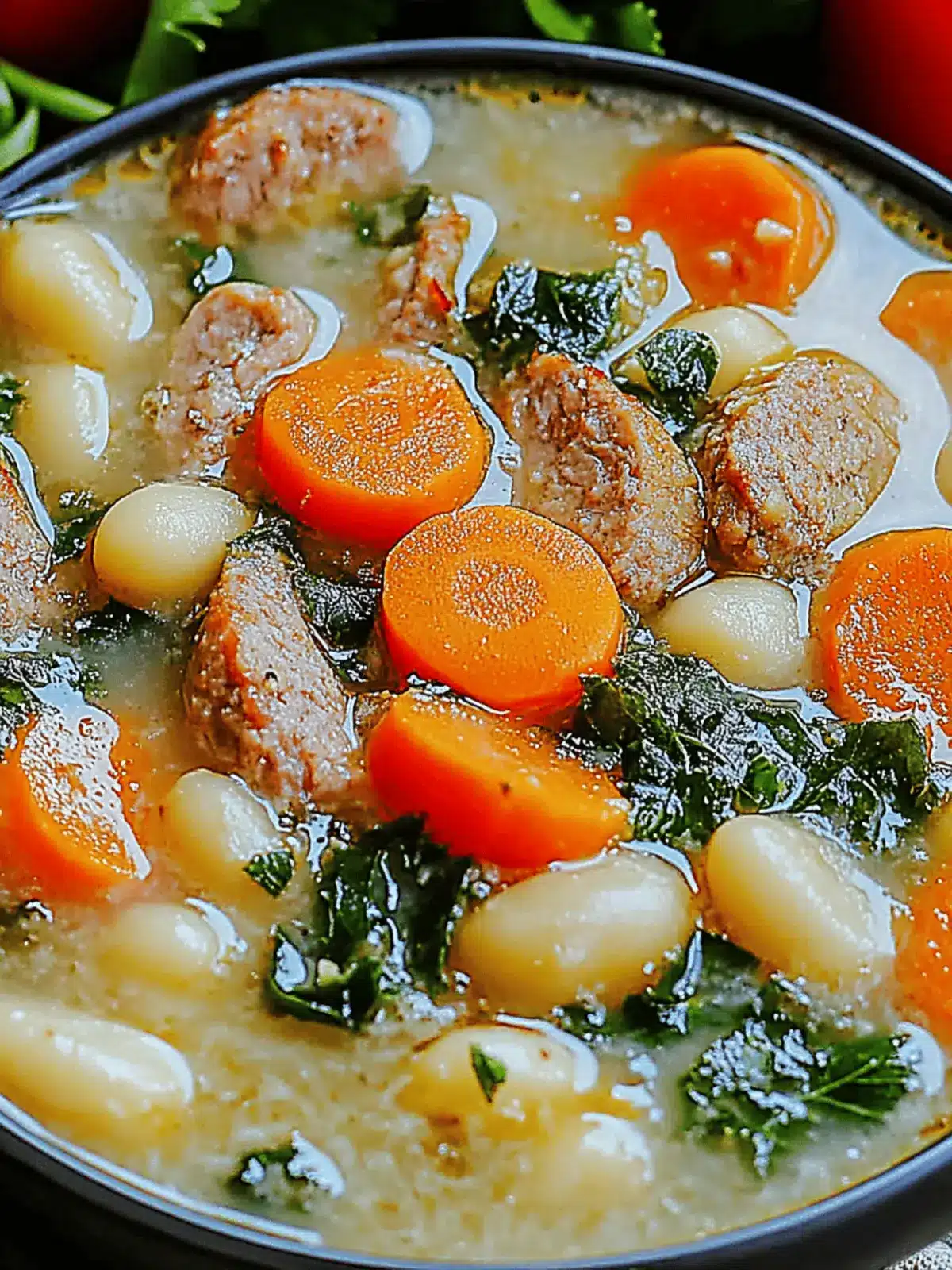 Wurst Weißbohnen Suppe Rezept für kalte Tage 2 Wurst Weißbohnen Suppe Rezept