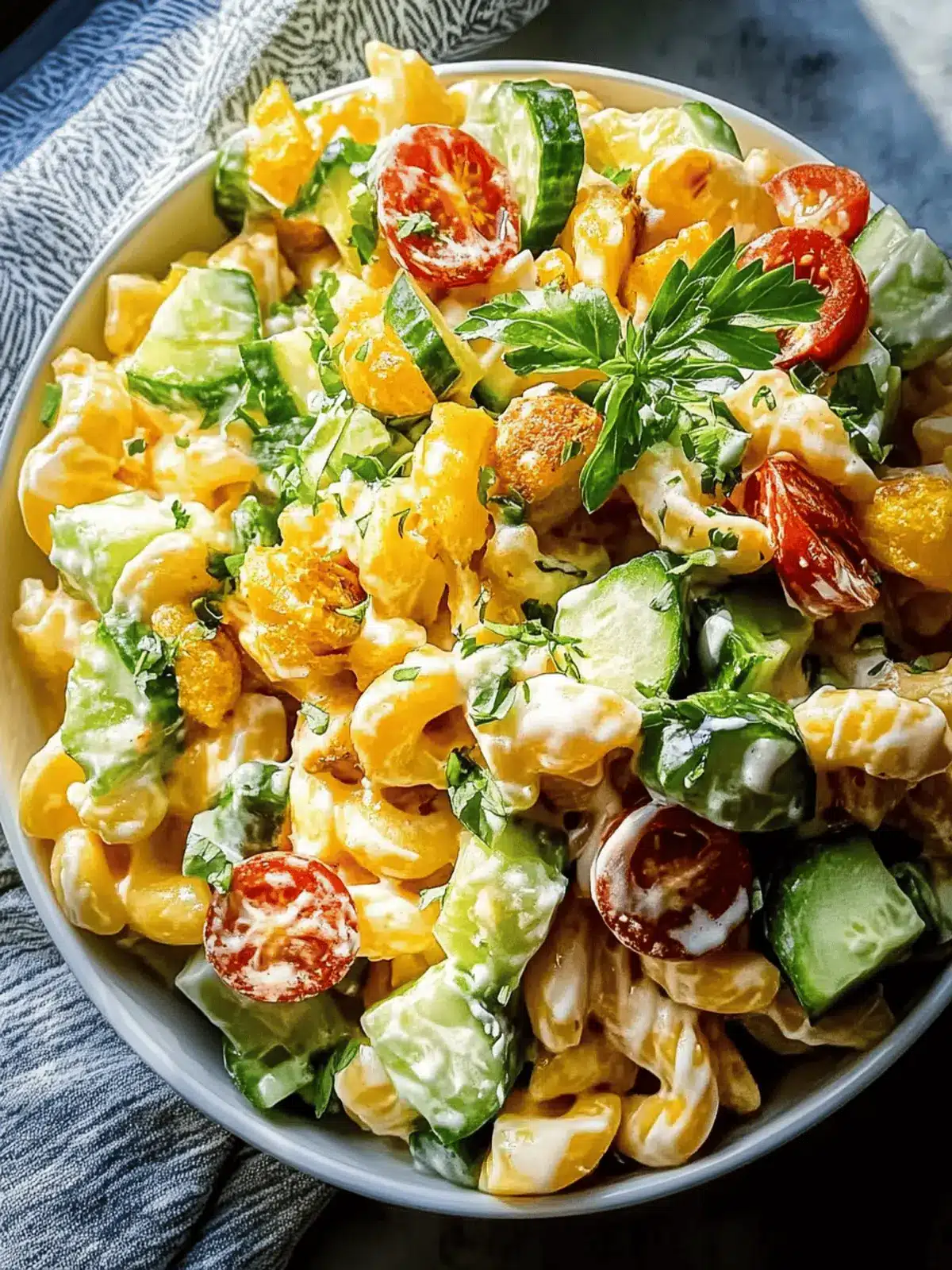Buffalo Kichererbsen-Pasta-Salat für Genießer 2 Buffalo Kichererbsen-Pasta-Salat
