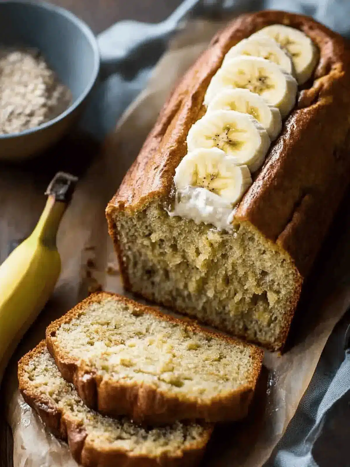 Bananenbrot Rezept mit Sauerrahm für perfekten Genuss 4 Bananenbrot Rezept mit Sauerrahm