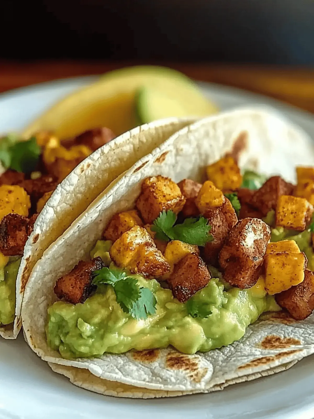Frühstückstacos mit Avocado-Crema ganz einfach selbstgemacht 4 Frühstückstacos mit Avocado-Crema