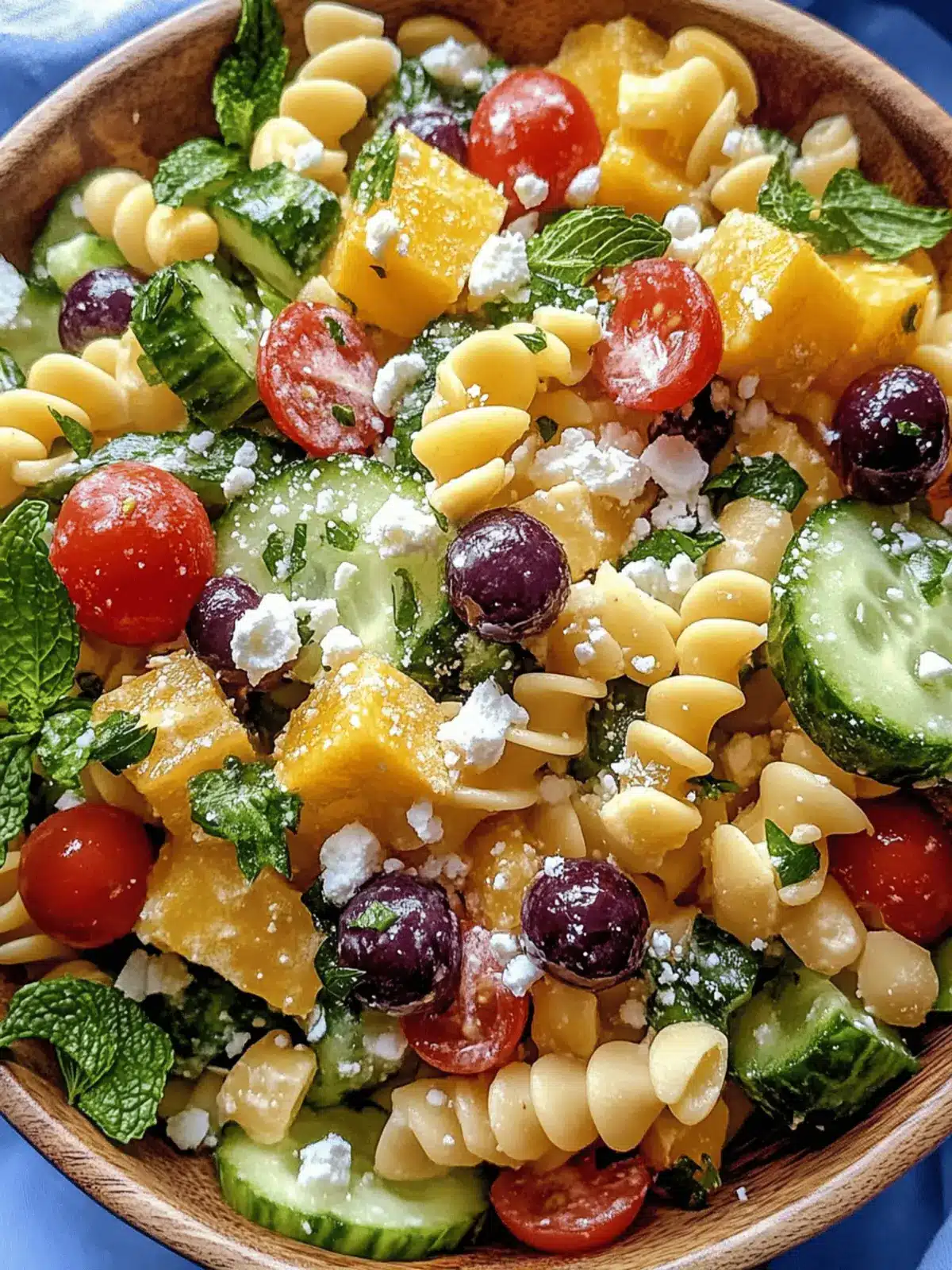 Griechischer Kichererbsen-Pastasalat für den Sommer 2 Griechischer Kichererbsen-Pastasalat