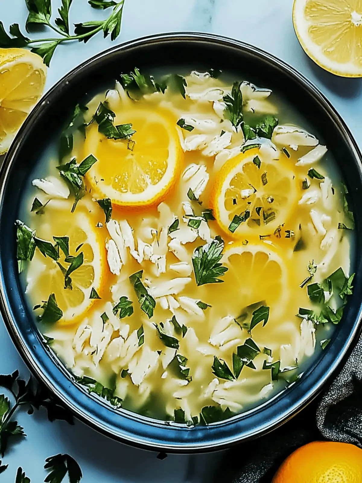 Zitronen Ingwer Kurkuma Hähnchen und Reis Suppe genießen 3 Zitronen Ingwer Kurkuma Hähnchen und Reis Suppe
