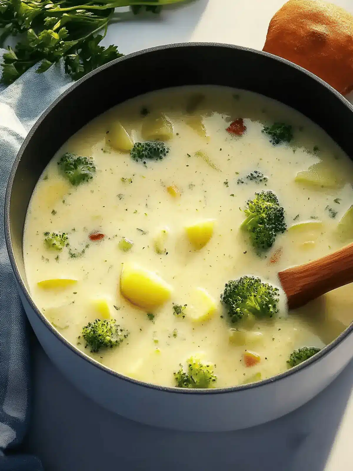 Brokkoli Kartoffelsuppe für gesunde Genießer 3 Brokkoli Kartoffelsuppe