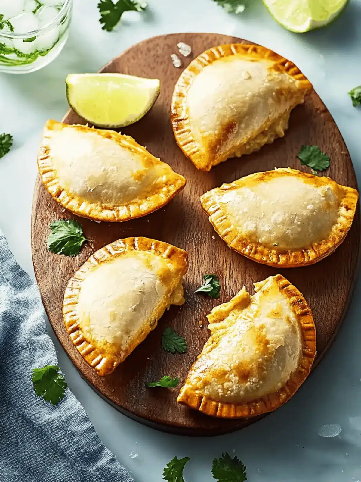 Gebackene Truthahn-Curry-Empanadas für jeden Anlass 4 Gebackene Truthahn-Curry-Empanadas