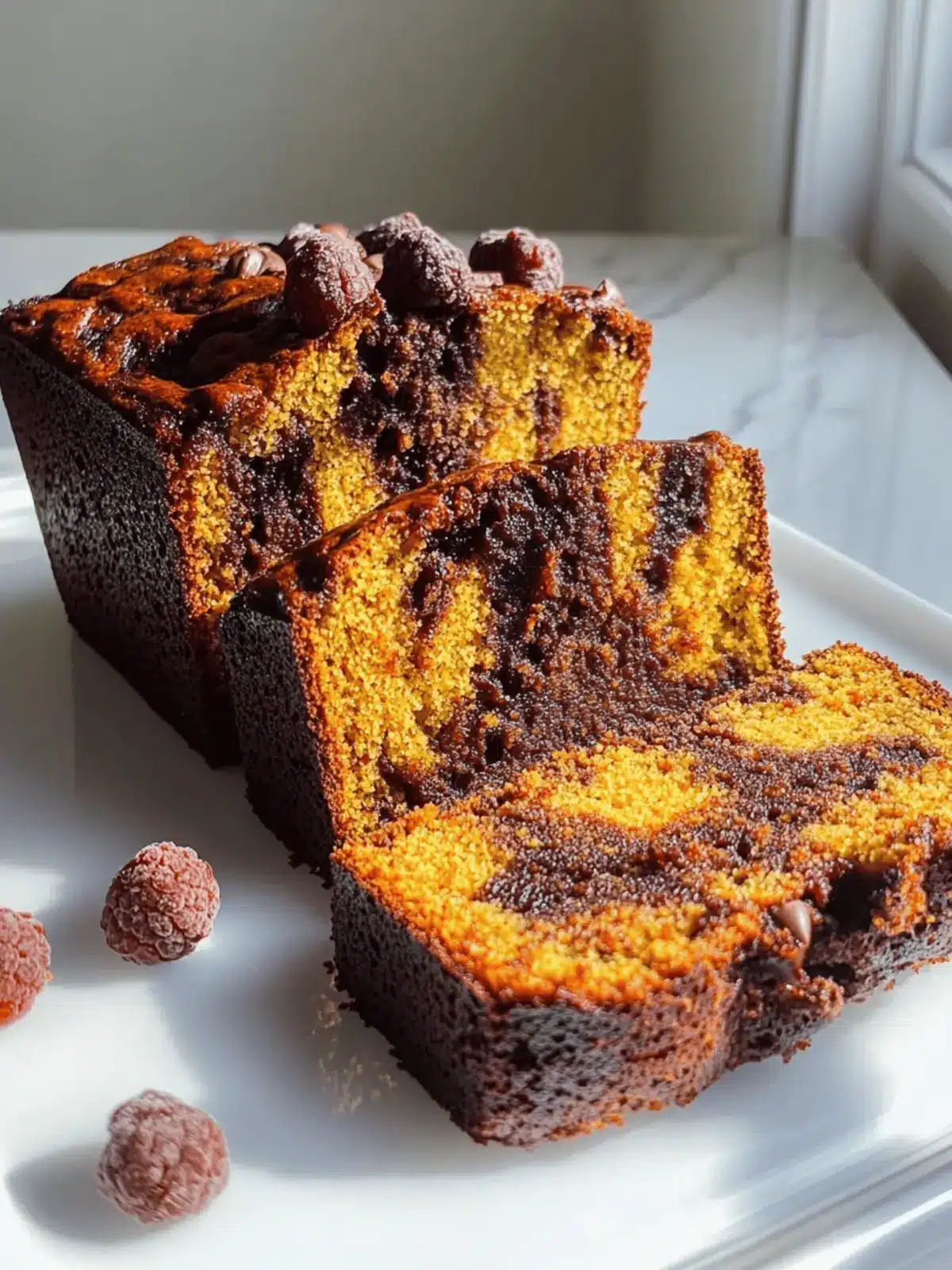 Dunkle Schokoladen-Kürbisbrot für Herbstfreuden 3 Dunkle Schokoladen-Kürbisbrot