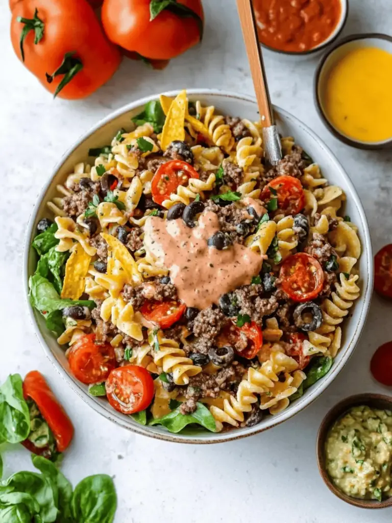 Taco-Pasta-Salat