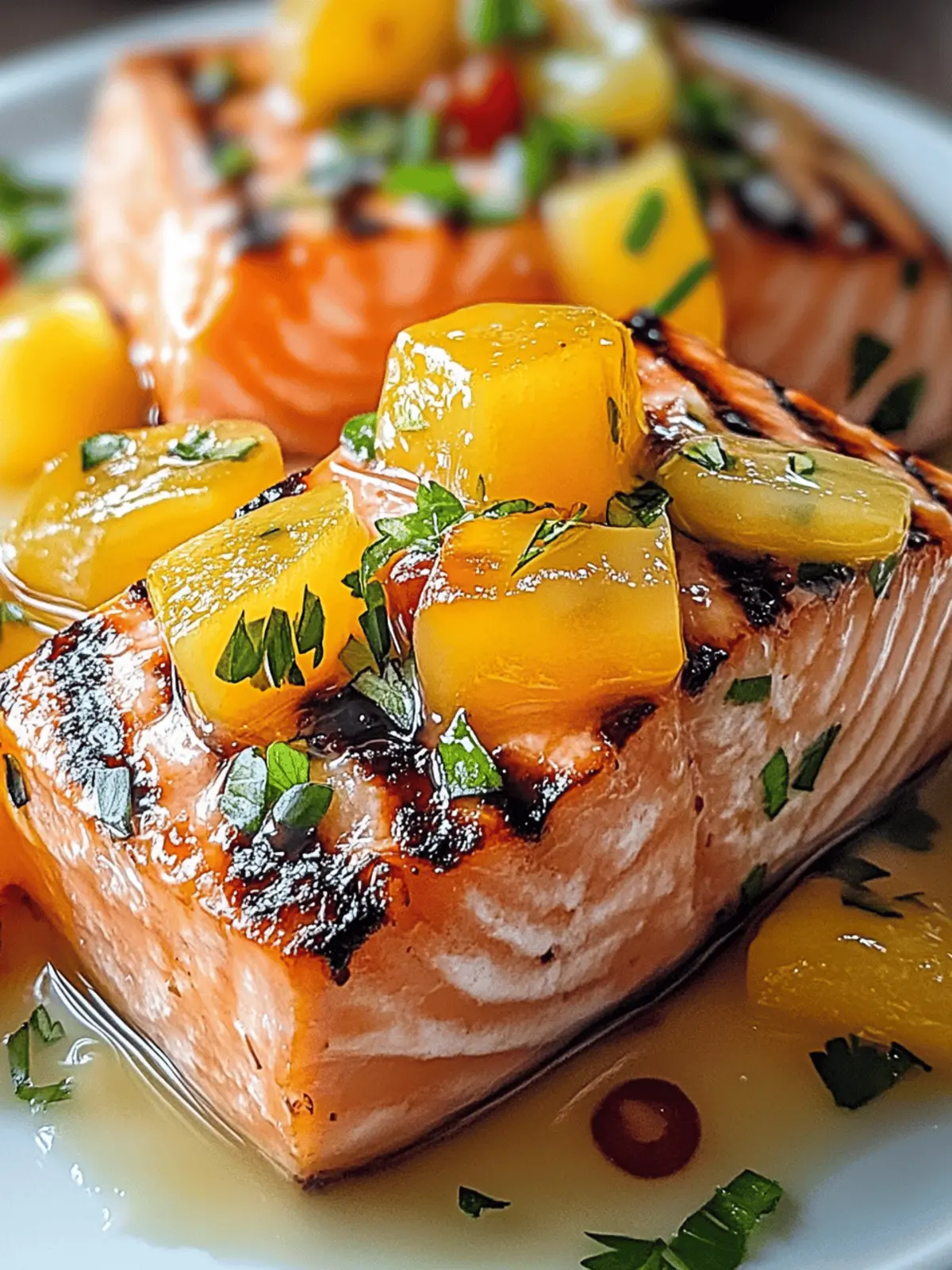 Mango Teriyaki Lachs für echte Geschmacksliebhaber 3 Mango Teriyaki Lachs