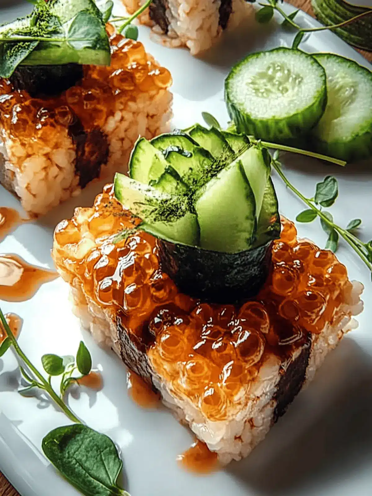 Knuspriger Reis mit würzigem Lachs für Gourmetliebhaber 3 Knuspriger Reis mit würzigem Lachs