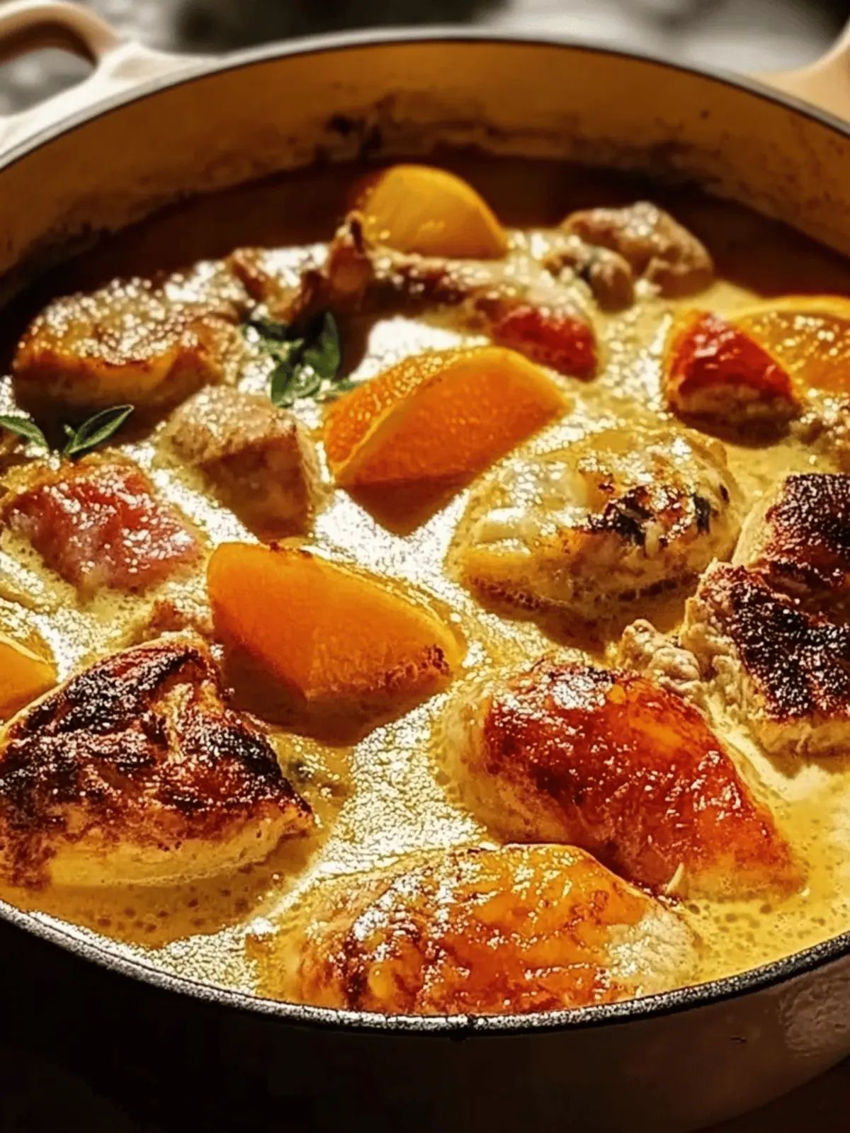 Französischer Hähnchenauflauf