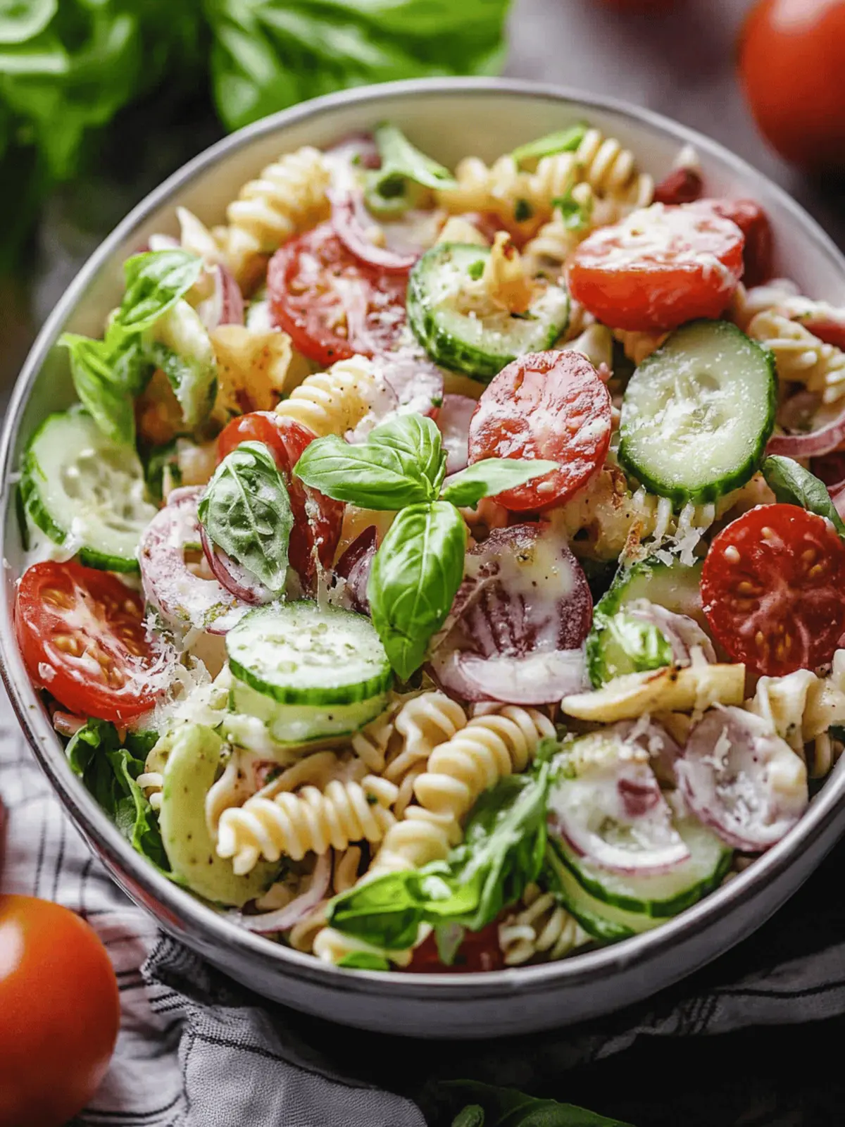 Italienischer Mühlensalat: Frisch und Köstlich! 3 Italienischer Mühlensalat