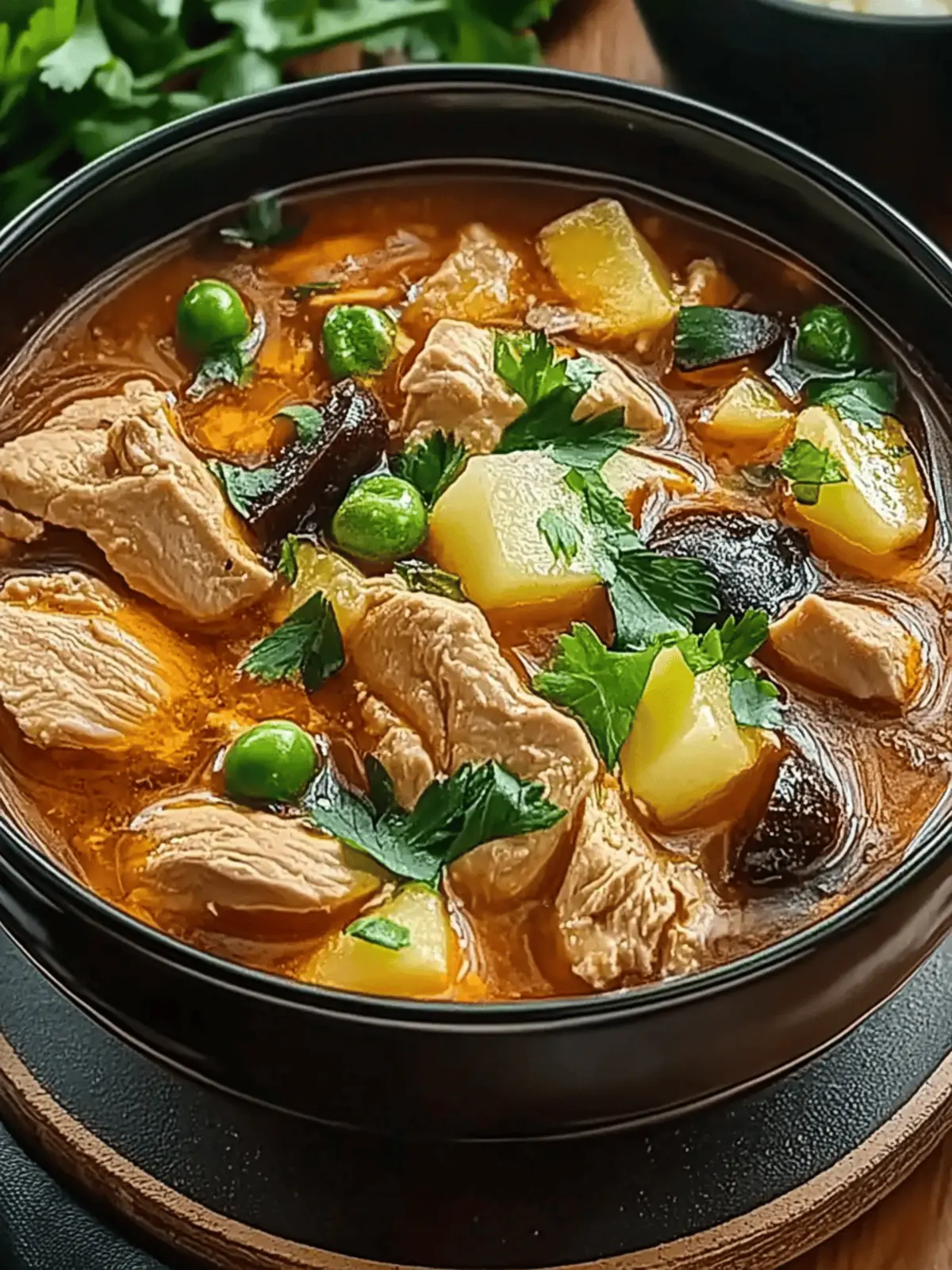 Langsamkocher Koreanisches Hähncheneintopf