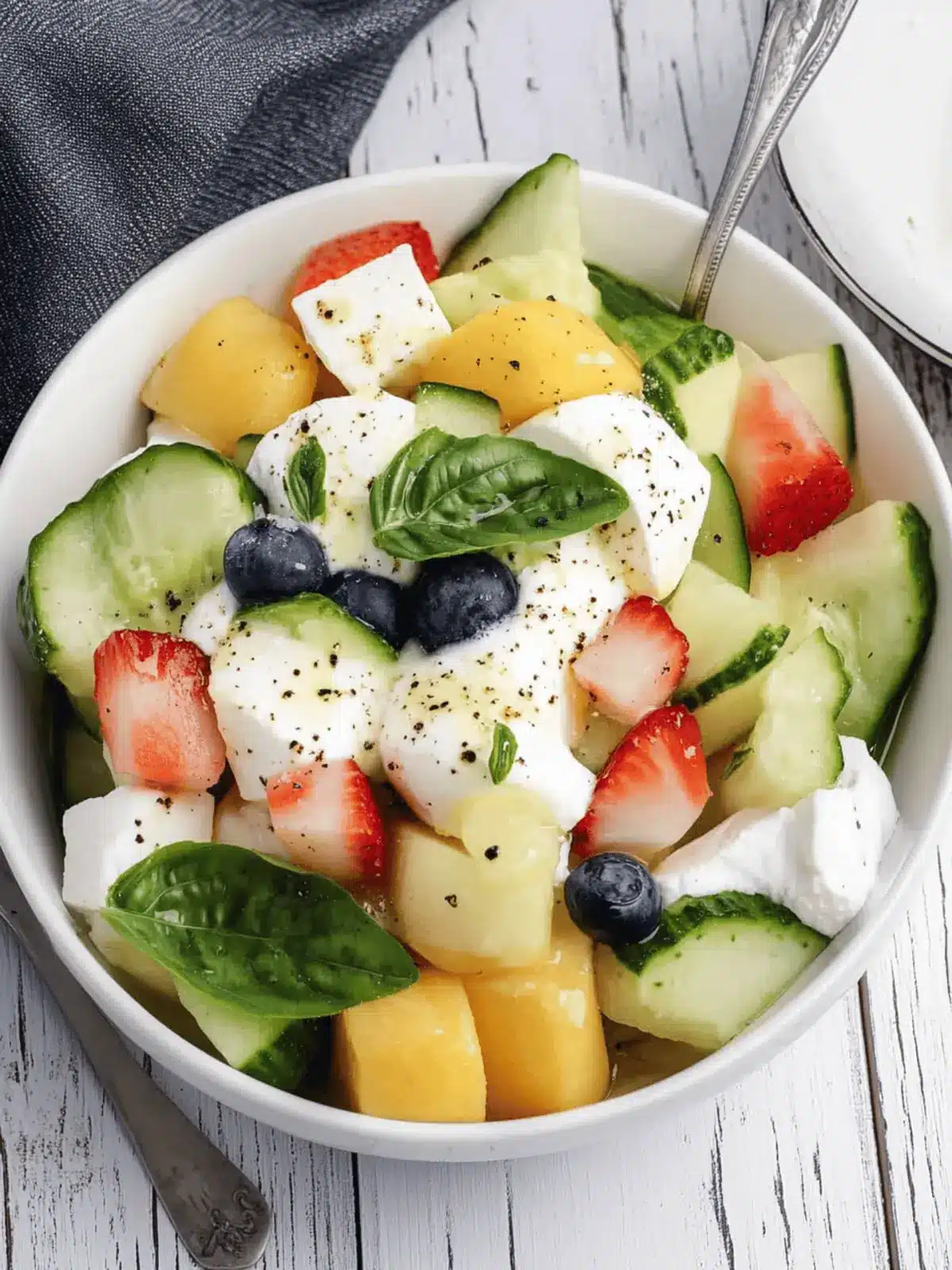 Gurken-Apfel-Salat: Erfrischend und Gesund 3 Gurken-Apfel-Salat