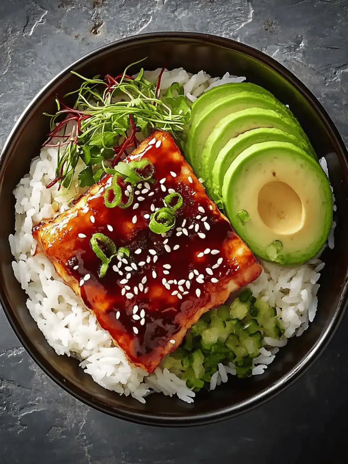 Süß-Chili-Lachs-Schüssel für gesunde Genussmomente 2 Süß-Chili-Lachs-Schüssel