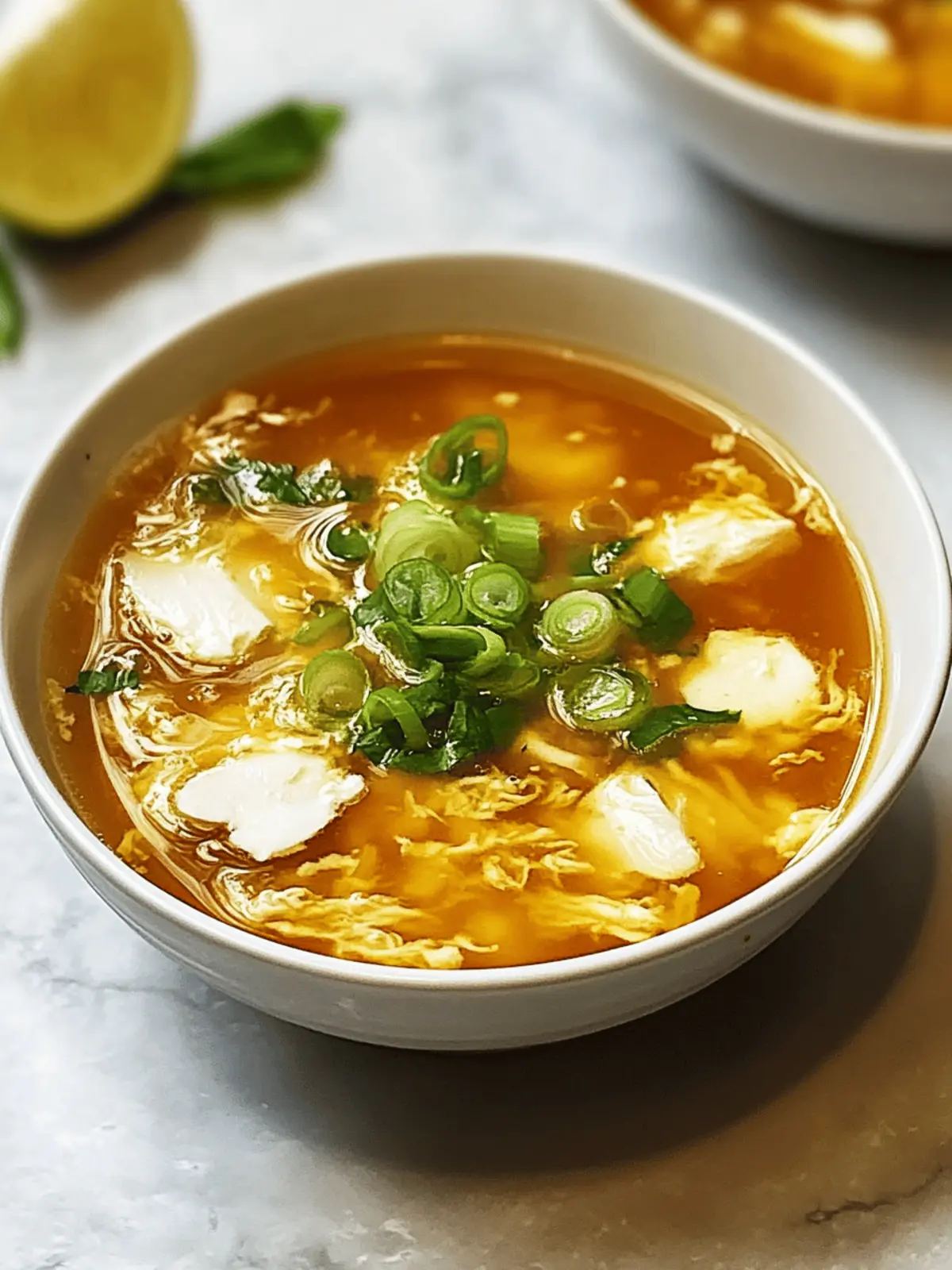 Hühnchen Scharf Sauer Suppe für schnelle Abende 2 Hühnchen Scharf Sauer Suppe