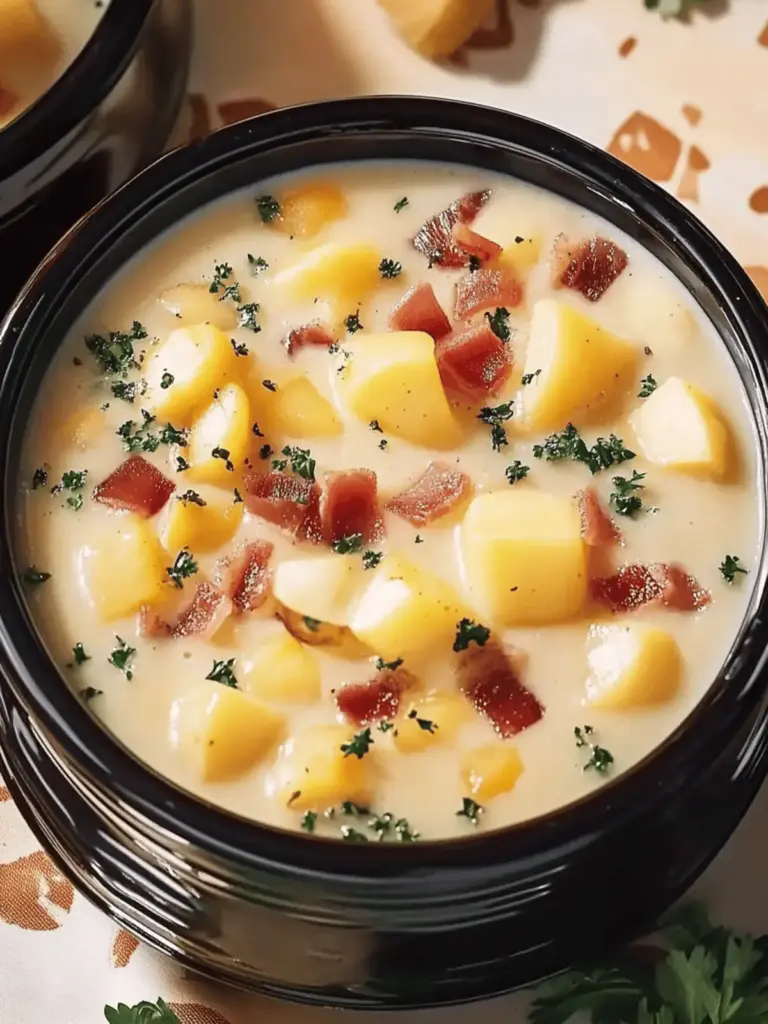 Crock Pot Crack Kartoffelsuppe