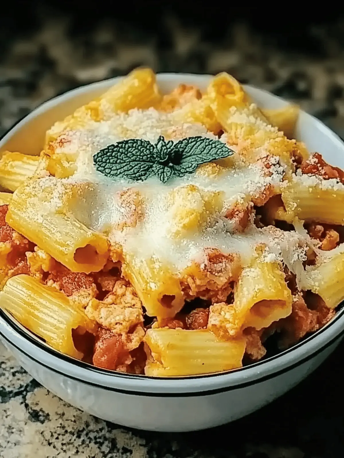 Langsamkocher gebackenes Ziti leicht gemacht 3 Langsamkocher gebackenes Ziti