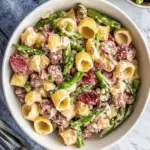 Steak Pasta Salat