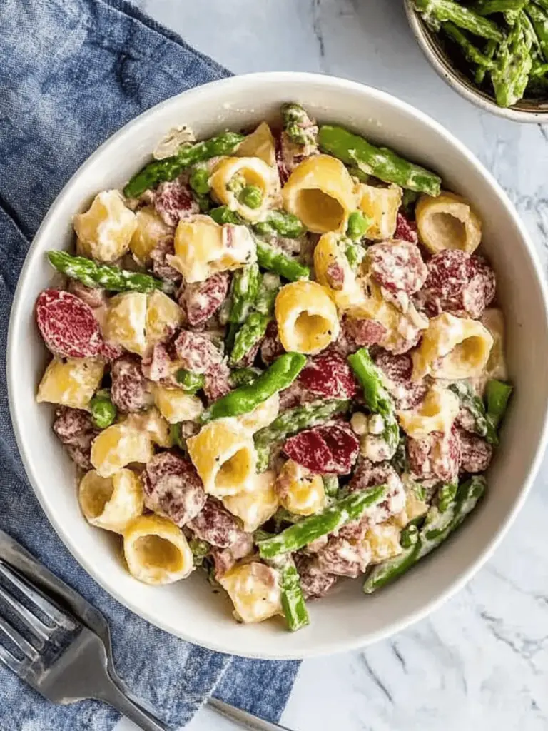 Steak Pasta Salat
