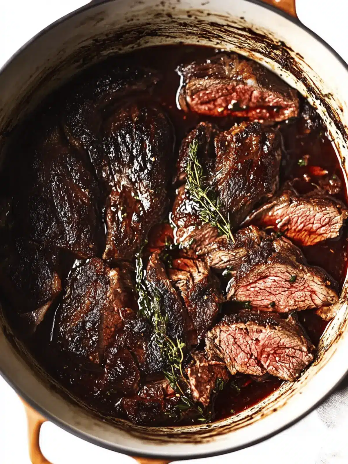 Rotwein geschmortes Rindfleisch – Herzhaft und aromatisch 3 Rotwein geschmortes Rindfleisch