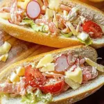 Mahlzeit-Salat-Sandwich
