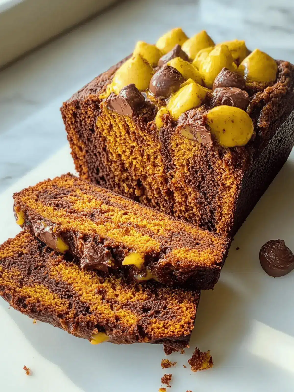 Dunkle Schokoladen-Kürbisbrot für Herbstfreuden 2 Dunkle Schokoladen-Kürbisbrot