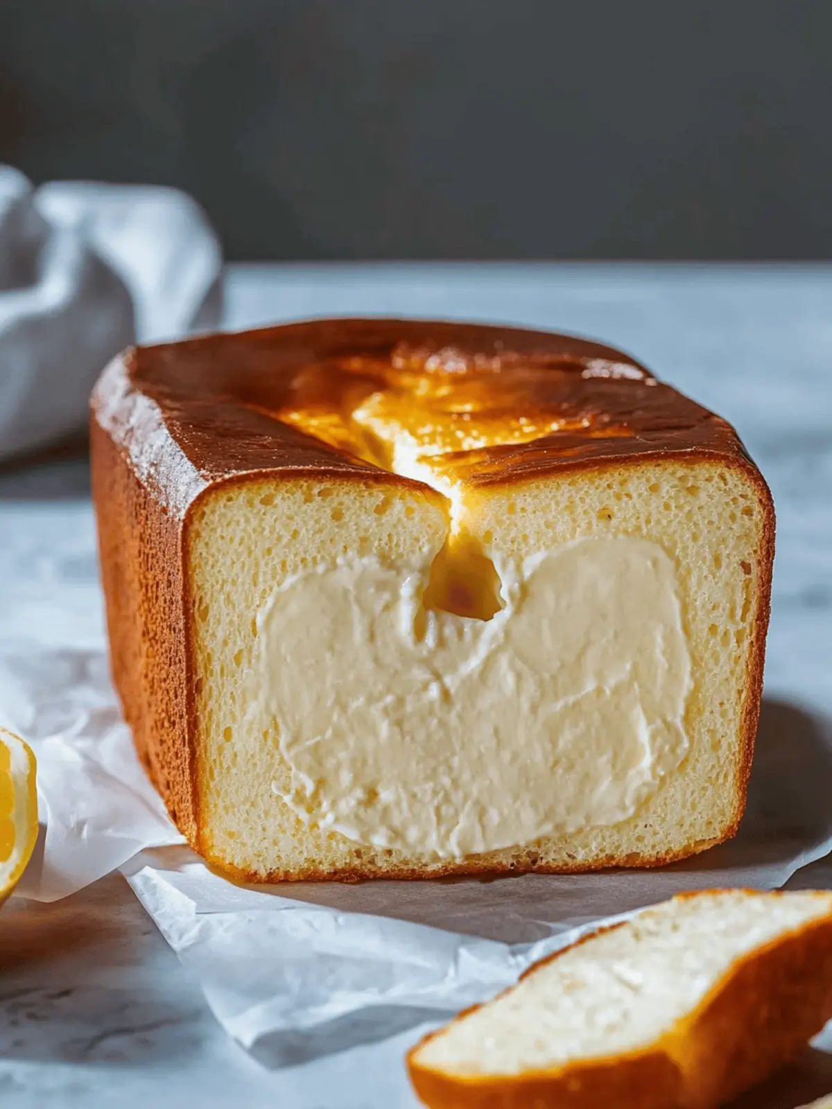 Gebrannte Baskische Käsekuchenlaibchen Rezept 3 Gebrannte Baskische Käsekuchenlaibchen