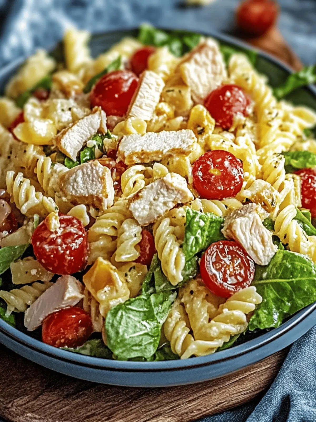 Hühnchen Club Pasta Salat – Schnell, Lecker & Frisch 3 Hühnchen Club Pasta Salat