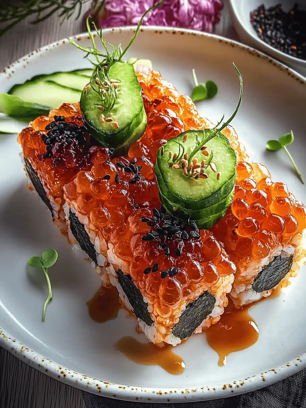 Knuspriger Reis mit würzigem Lachs für Gourmetliebhaber 2 Knuspriger Reis mit würzigem Lachs