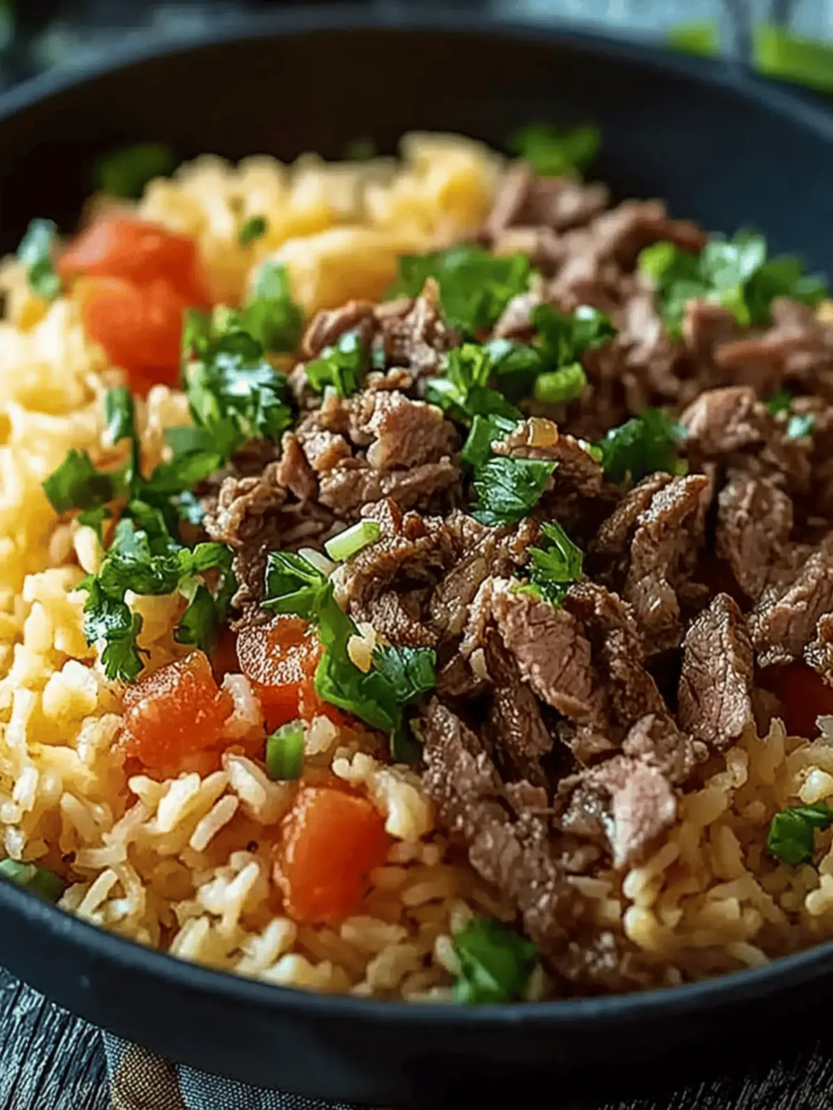 Schmutziger Reis mit Rinderhackfleisch leicht gemacht 3 Schmutziger Reis mit Rinderhackfleisch