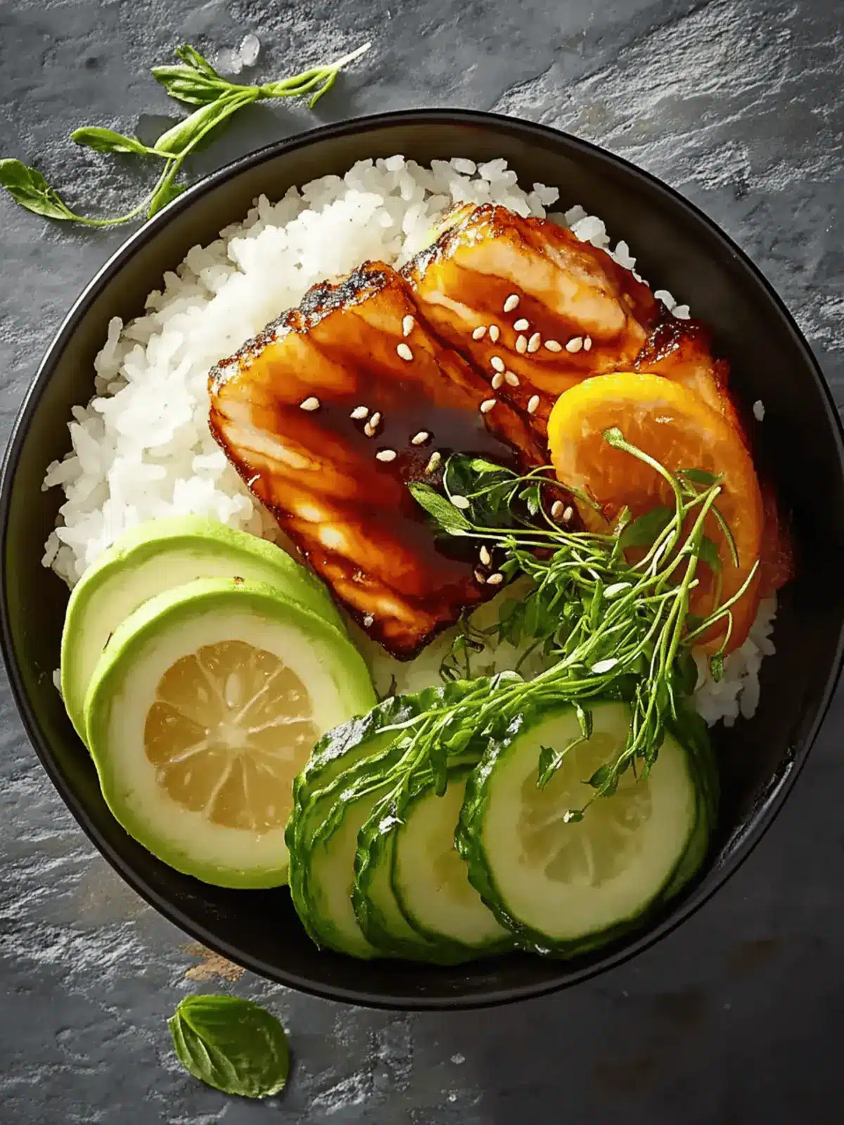 Süß-Chili-Lachs-Schüssel