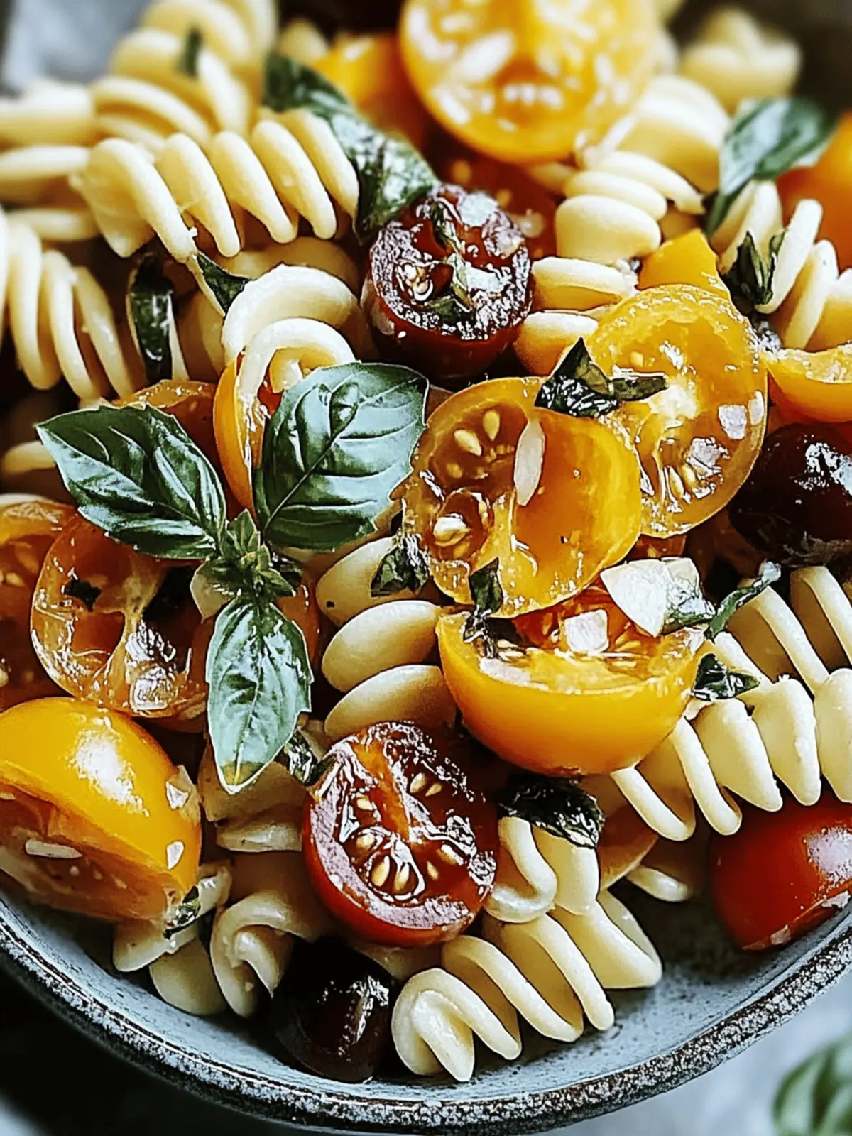Sonnengetrocknete Tomaten-Pasta-Salat für jede Gelegenheit 3 Sonnengetrocknete Tomaten-Pasta-Salat