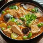 Langsamkocher Koreanisches Hähncheneintopf