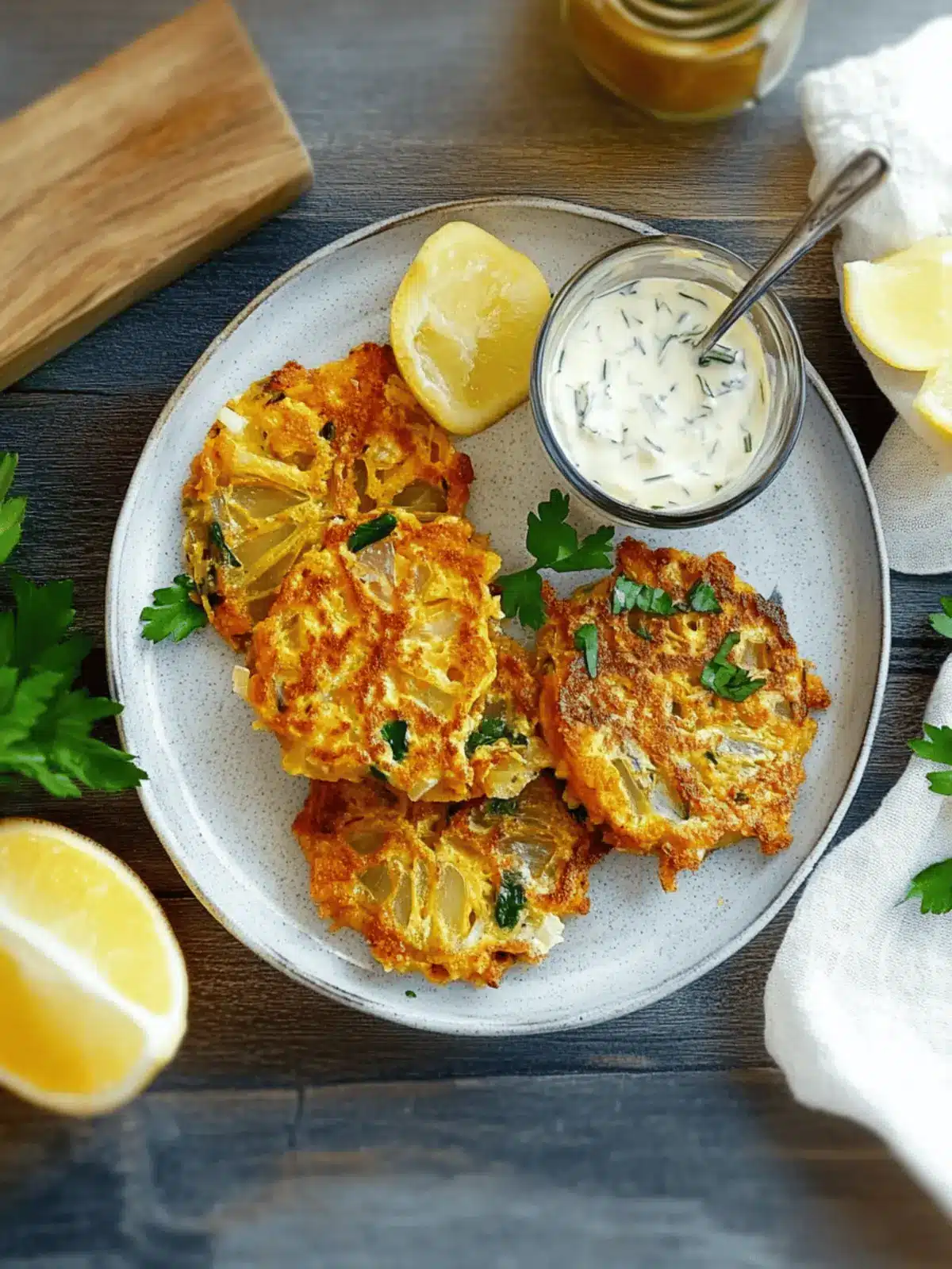 Crispy Gemüse-Pakora für gesunde Snacks 2 Gemüse-Pakora (Gesundes Rezept)