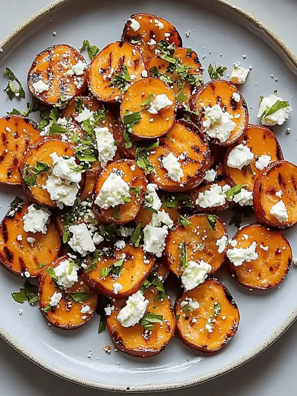 Honig Feta Süßkartoffel Runden Rezept für jeden Anlass 3 Honig Feta Süßkartoffel Runden Rezept