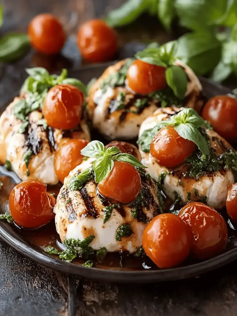 Balsamico Caprese Hühnchen Traum